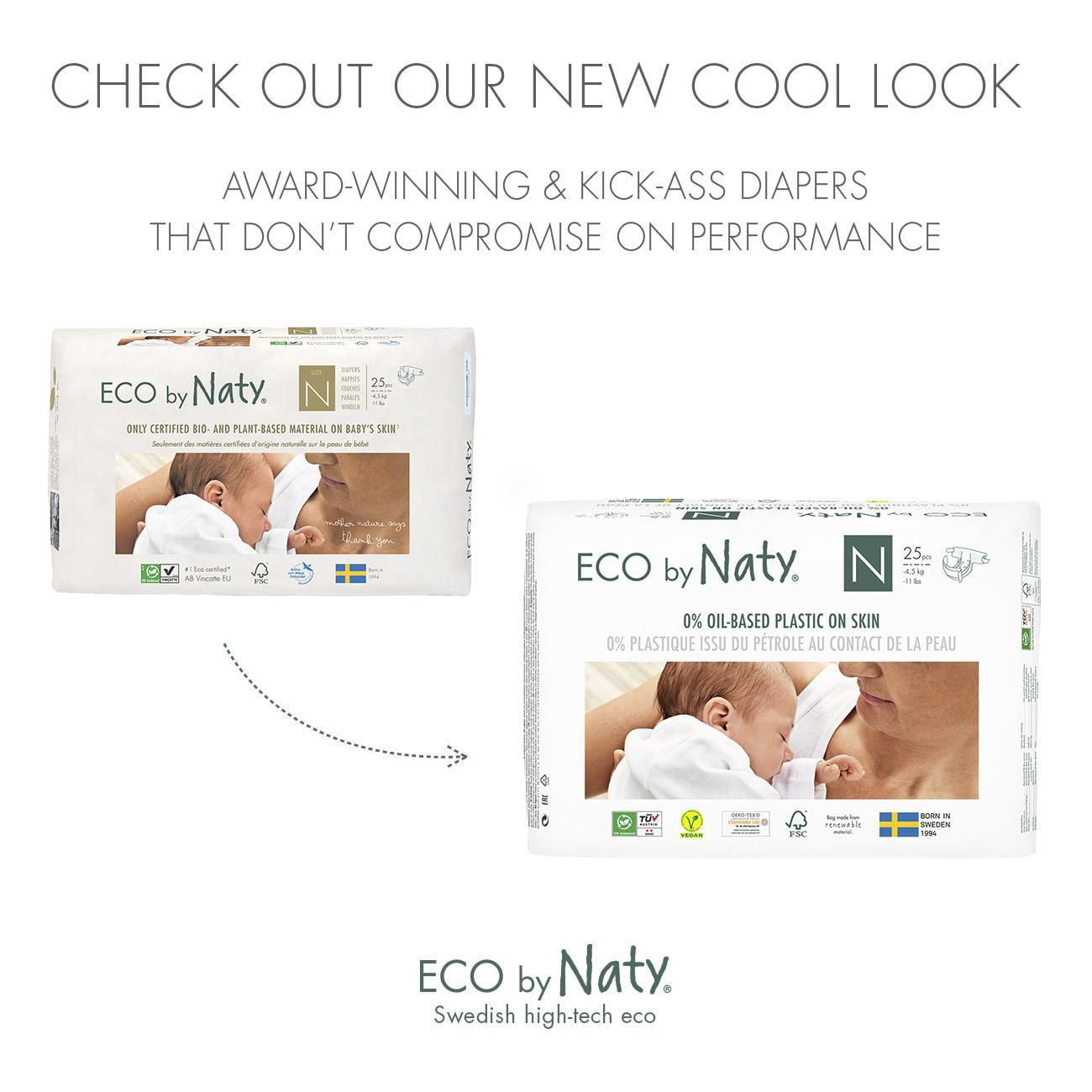 Eco by naty newborn 2024 diapers