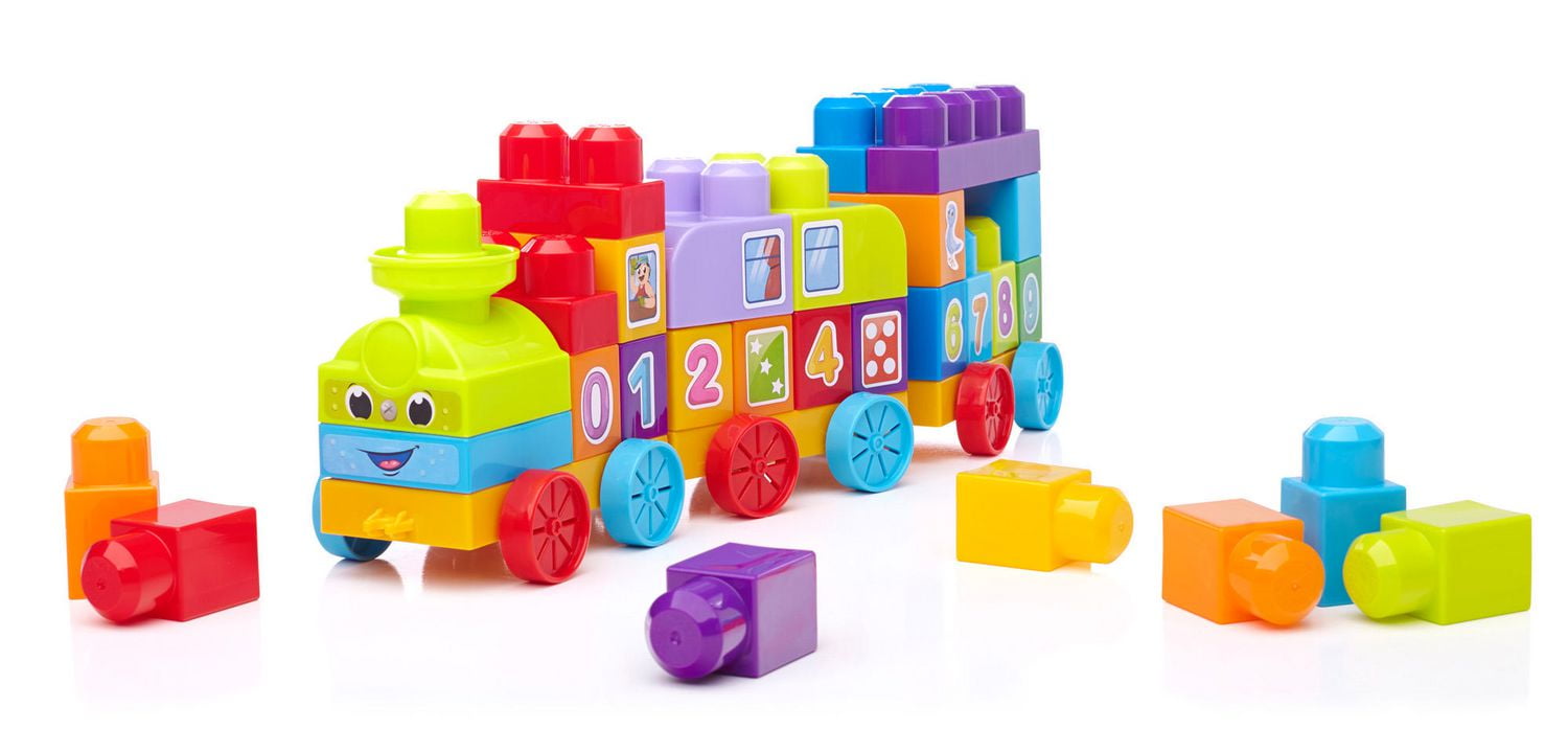 Mega bloks first builders 123 learning 2025 train