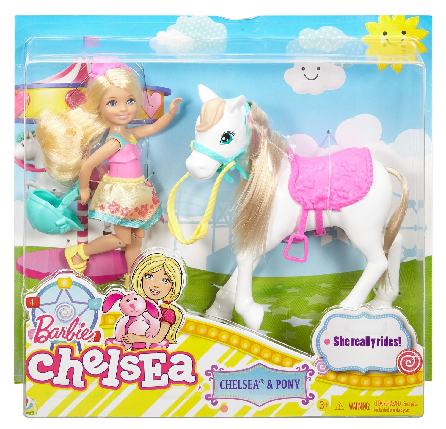 Barbie 2025 chelsea pony