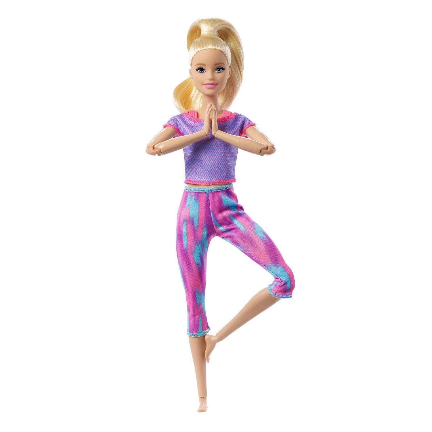 Barbie Made to Move Dolls with 22 Joints and Yoga Clothes, Dolls