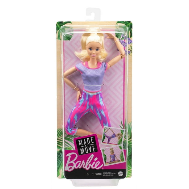 BARBIE MADE TO MOVE YOGA DOLL - MADE TO MOVE YOGA DOLL . Buy YOGA DOLL PINK  toys in India. shop for BARBIE products in India.