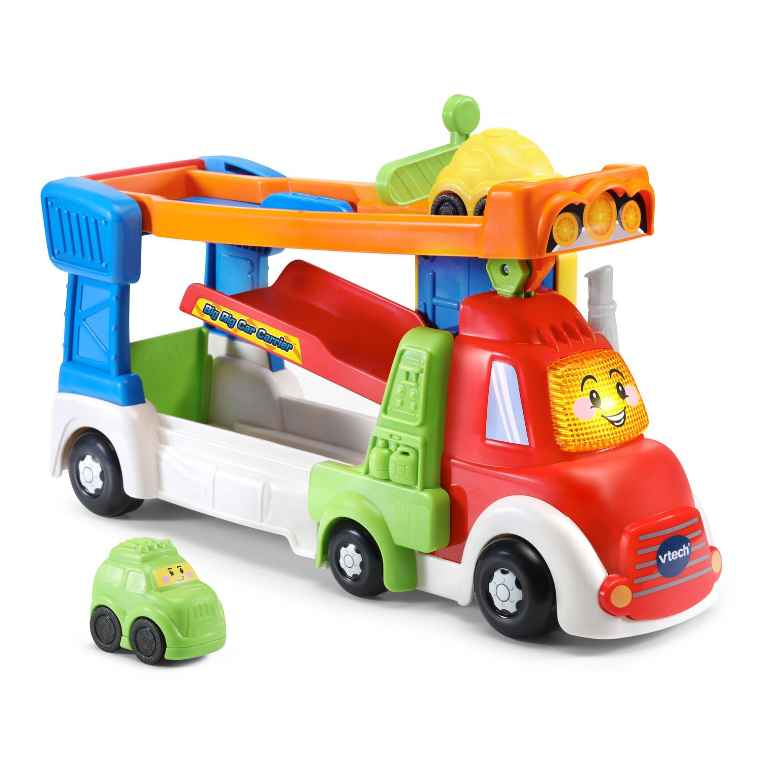 VTECH Tut Tut Bolides – Super Camion Piste zig-zag + 2 Mini Voitures 521105  – NID'ANGE Algérie