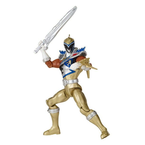 Figurine Power Rangers Dino Super Charge - Héros d'action Ranger doré