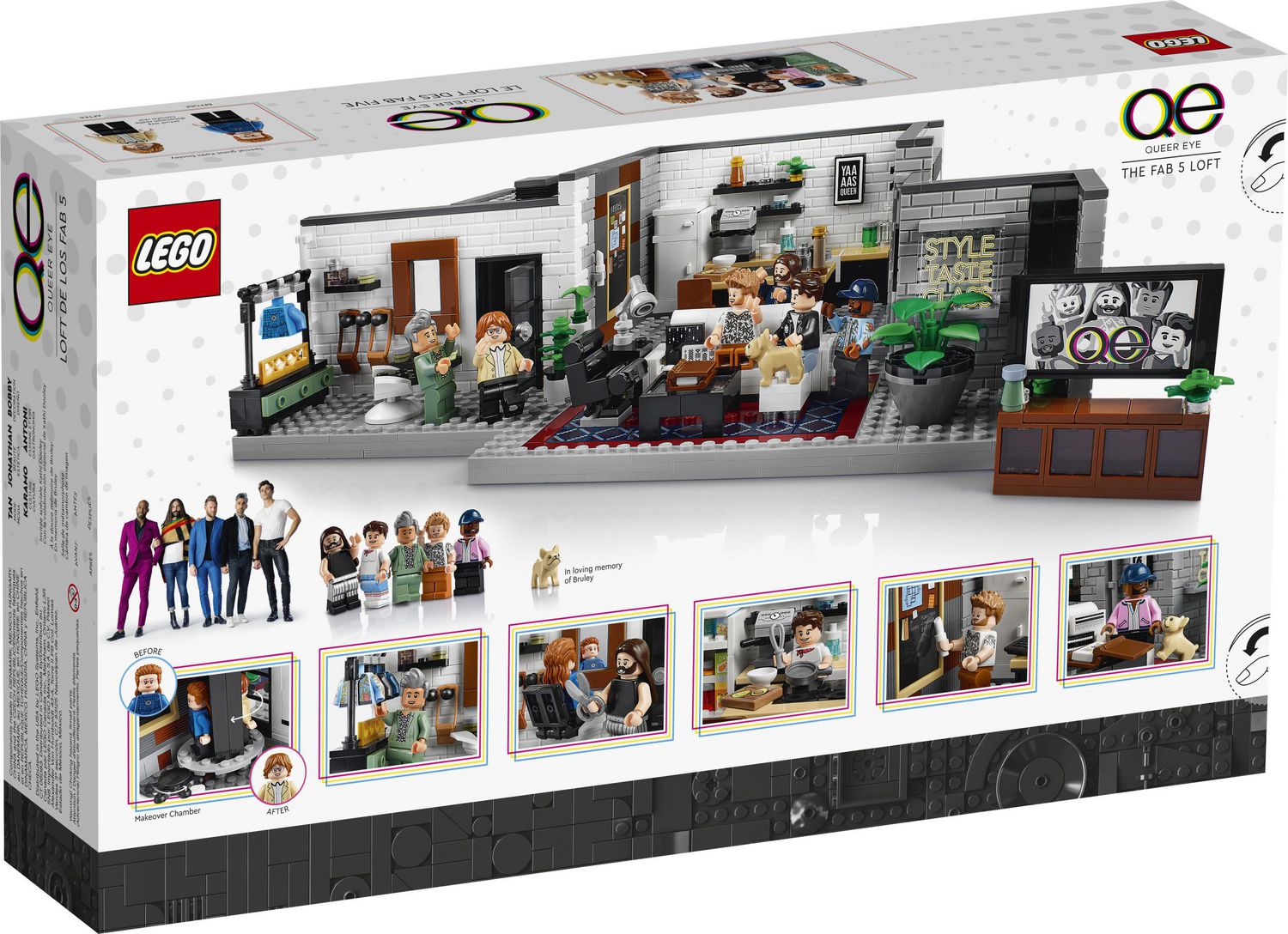 LEGO Queer Eye – The Fab 5 Loft 10291 Toy Building Kit (974 Pieces)