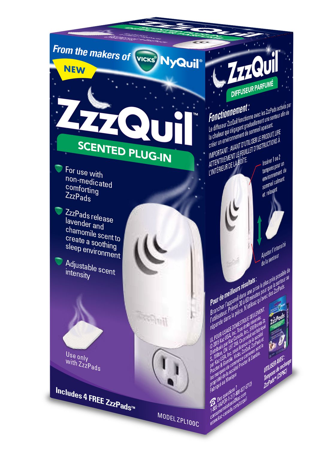 ZzzQuil Scented Plug In Walmart Canada