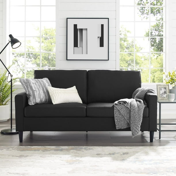 Marshmallow Furniture, canapé compressé en mousse rabattable 2 en
