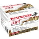 Winchester Munition Emballage en vrac de 333 balles rondes à pointe creuse plaquées de cuivre de calibre 22, 36 grains – image 1 sur 1