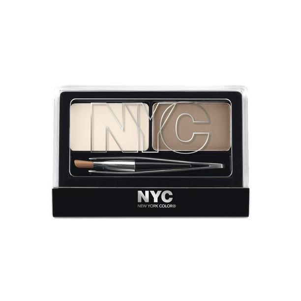 Trousse sourcils application brosse de NYC New York Color
