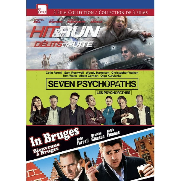Hit and Run/Seven Psychopaths/In Bruges