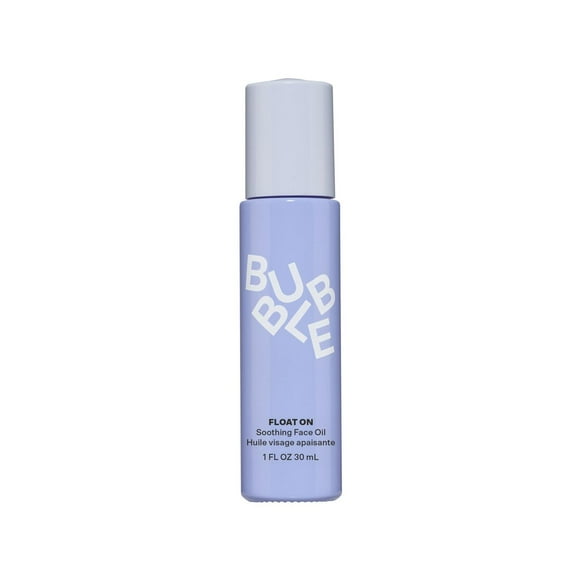 Bubble Skincare Float On Soothing Facial Oil Serum, for All Skin Types, Everyday Care,1 fl oz / 30 ml, Bubble Float On Facial Oil