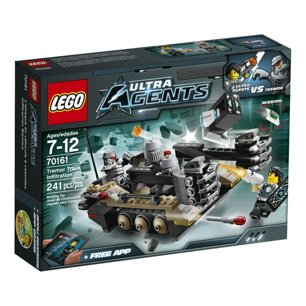 LEGO Agents - L'attaque en véhicule à chenilles (70161)