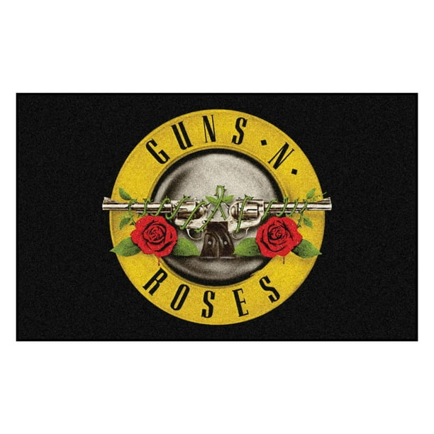 Guns N Roses 4X6 tapis de peluche-23 oz sur latex-GUN-ROSE tapis