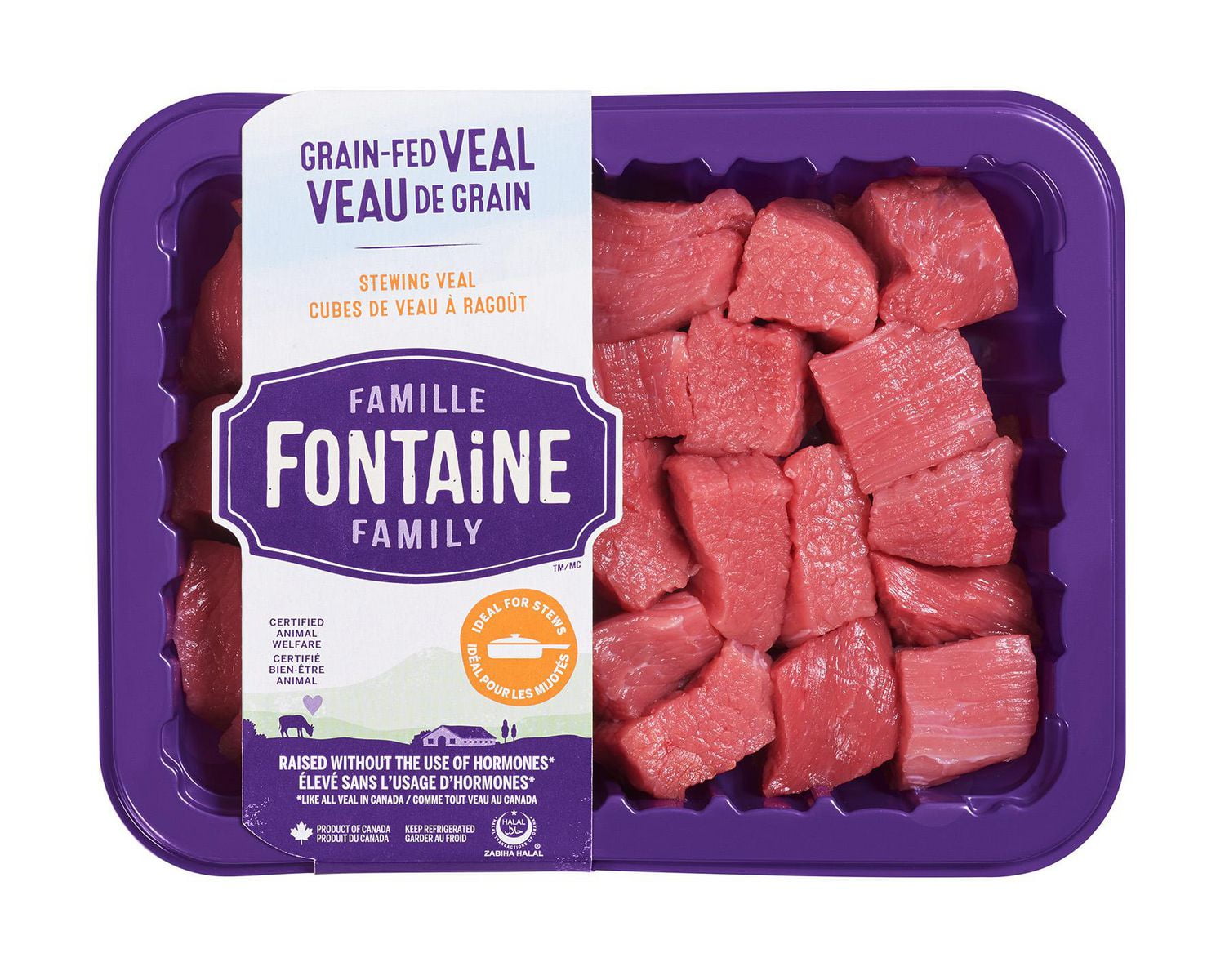Fontaine Family Grain Fed Veal for Stewing Walmart Canada