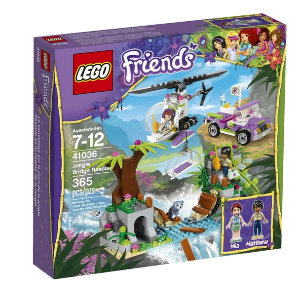 LEGO(MD) Friends - Le sauvetage sur le pont de la jungle (41036)