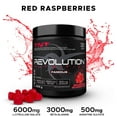 thumbnail image 2 of Revolution Nutrition, TNT, Poudre Pré-Workout, Citrulline Malate 2:1, Pompes et Force, Hyper Concentré, Intensité Extrême, Bêta-Alanine, Caféine, Sulfate d’Agmatine, Pour Hommes et Femmes, 255 g, Framboise Rouge (30 Portions), 2 of 8
