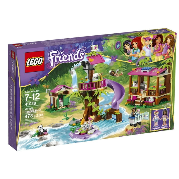 LEGO(MD) Friends - La base de sauvetage de la jungle (41038)