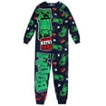 thumbnail image 1 of Minecraft One-Piece Pajama Set for Boys, 1 of 2