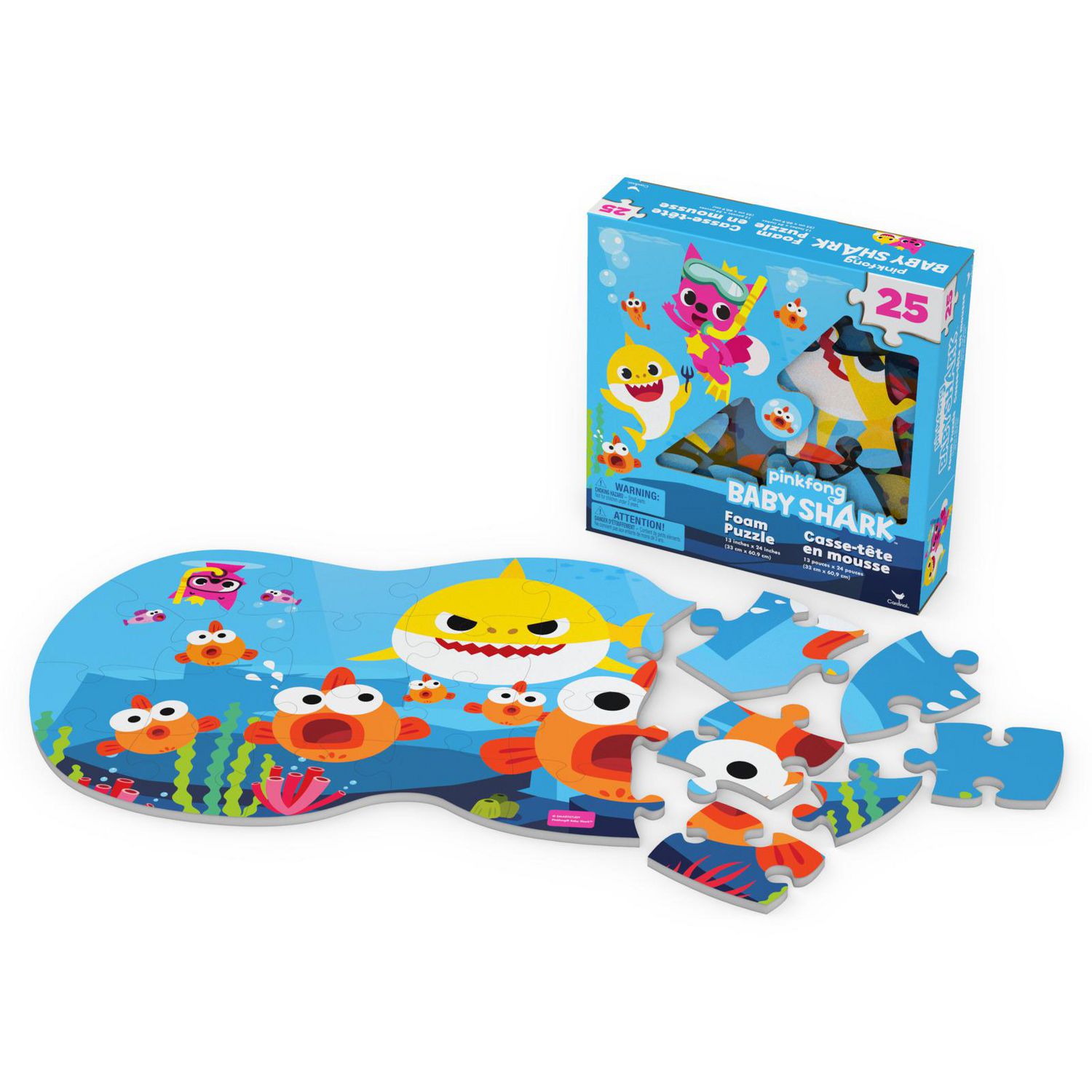 baby shark foam puzzle