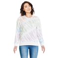 thumbnail image 1 of George Women's Printed Drop Shoulder Sweatshirt, 1 of 6