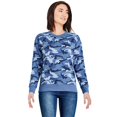 thumbnail image 1 of George Women's Printed Drop Shoulder Sweatshirt, 1 of 6