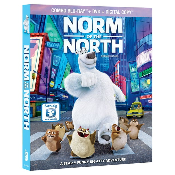 Blu-ray + DVD film Norm of the North
