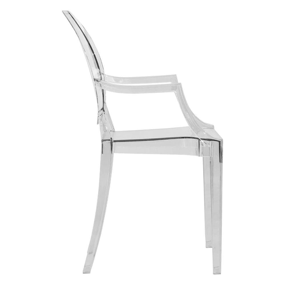 Heavenly Collection Clear Acrylic Kids Armchair