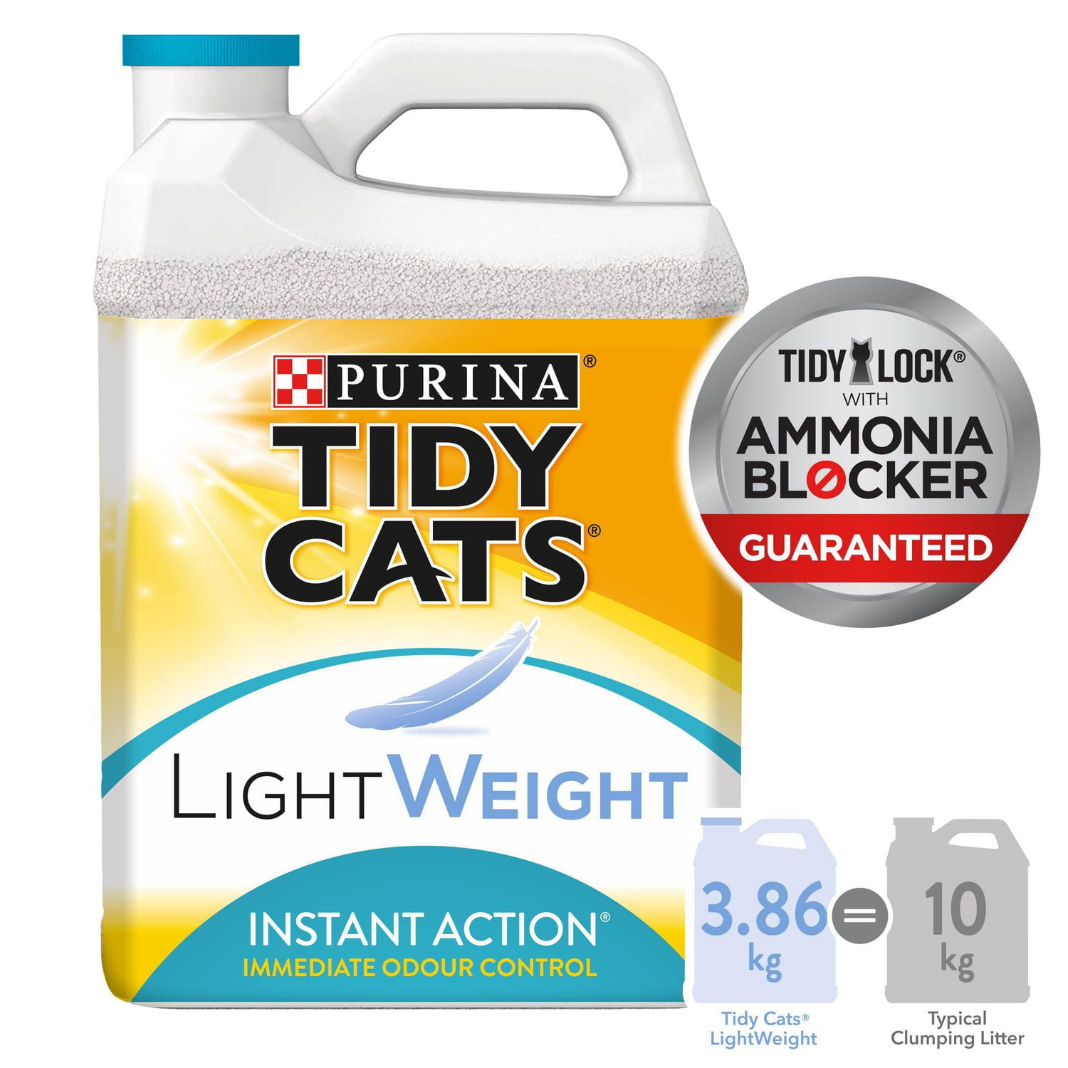 Tidy Cats Instant Action Lightweight Cat Litter for Multiple Cats