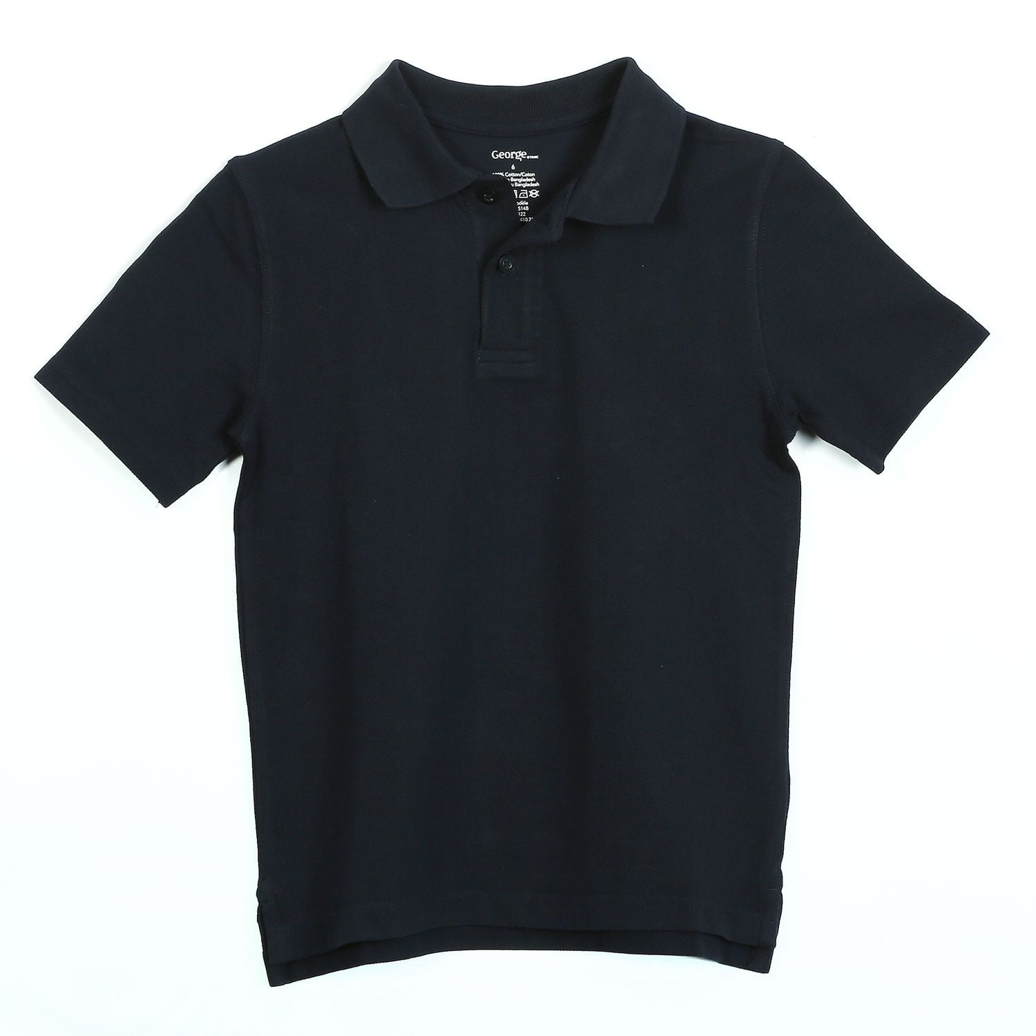 Boys’ School Uniform short Sleeved Pique Polo Shirt Walmart Canada