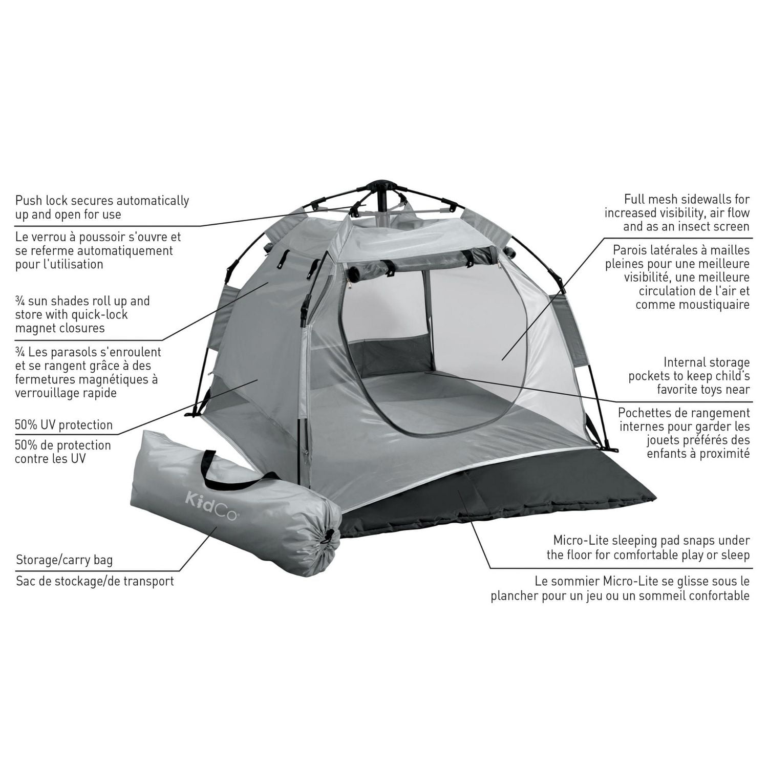 KidCo PeaPod Camp - Seafoam