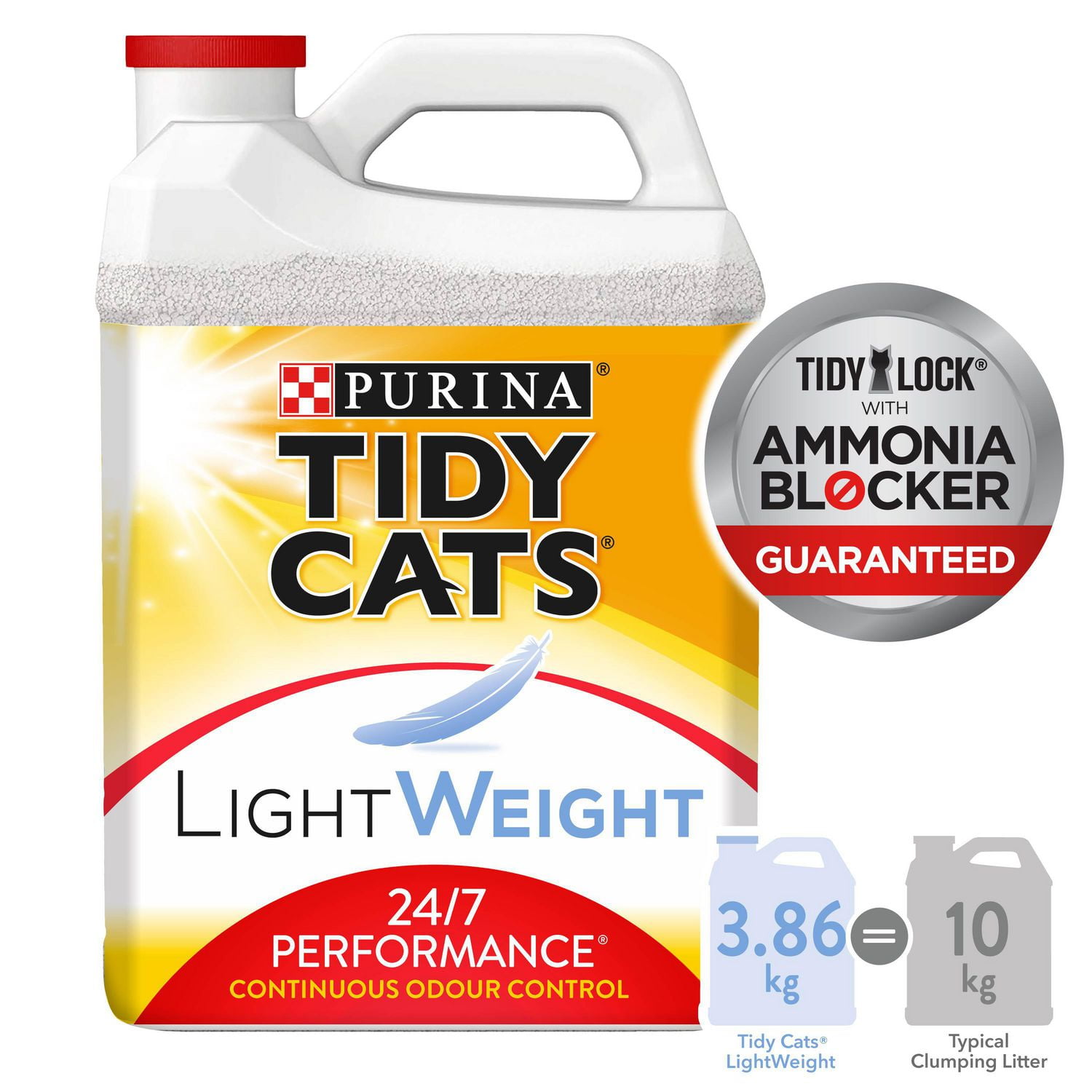 Tidy Cats 24/7 Performance Lightweight Cat Litter for Multiple Cats