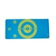 Tapis d’activités imprimé facile à transporter 4 mm GoZone Kids – 61 cm x 137,2 cm – Bleu/jaune Avec sacs à lancer – image 2 sur 9