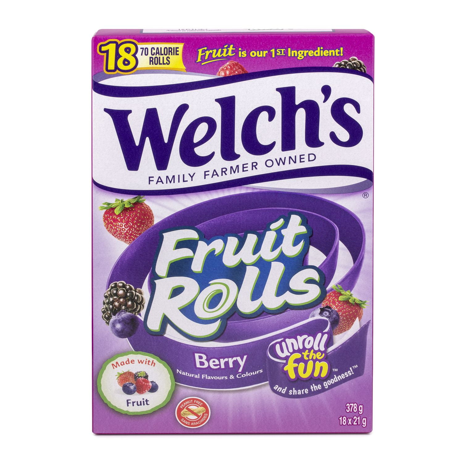 Welch's Berry Fruit Rolls Walmart Canada