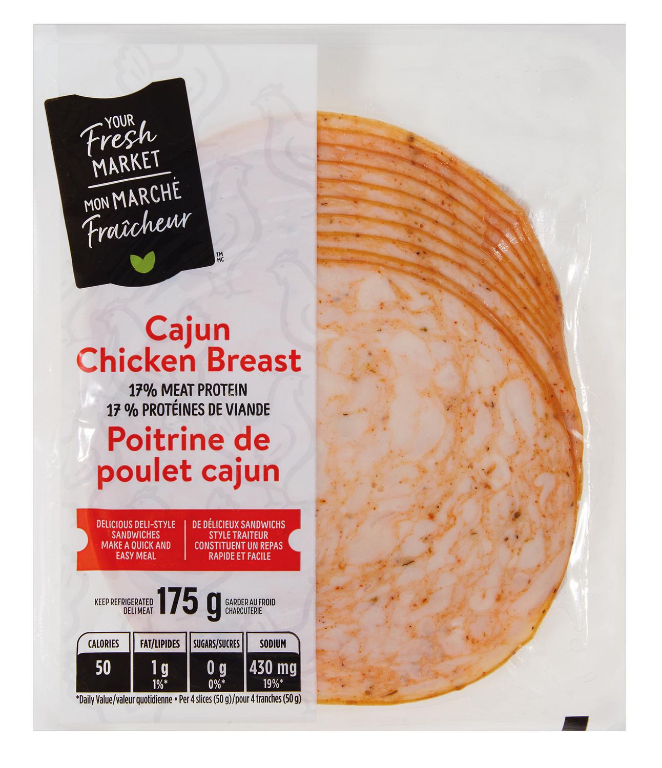 Your Fresh Market Cajun Chicken, 175 g