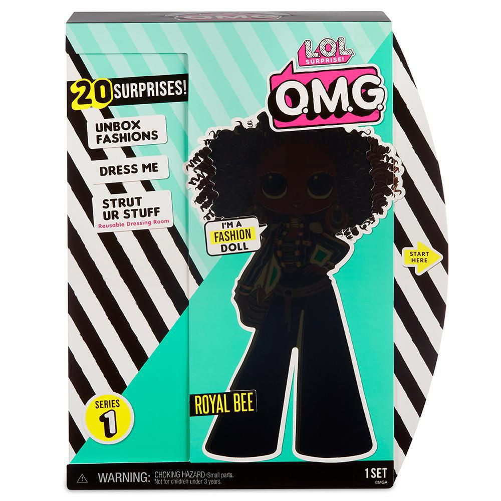 L.O.L. Surprise! O.M.G. Royal Bee Fashion Doll with 20 Surprises