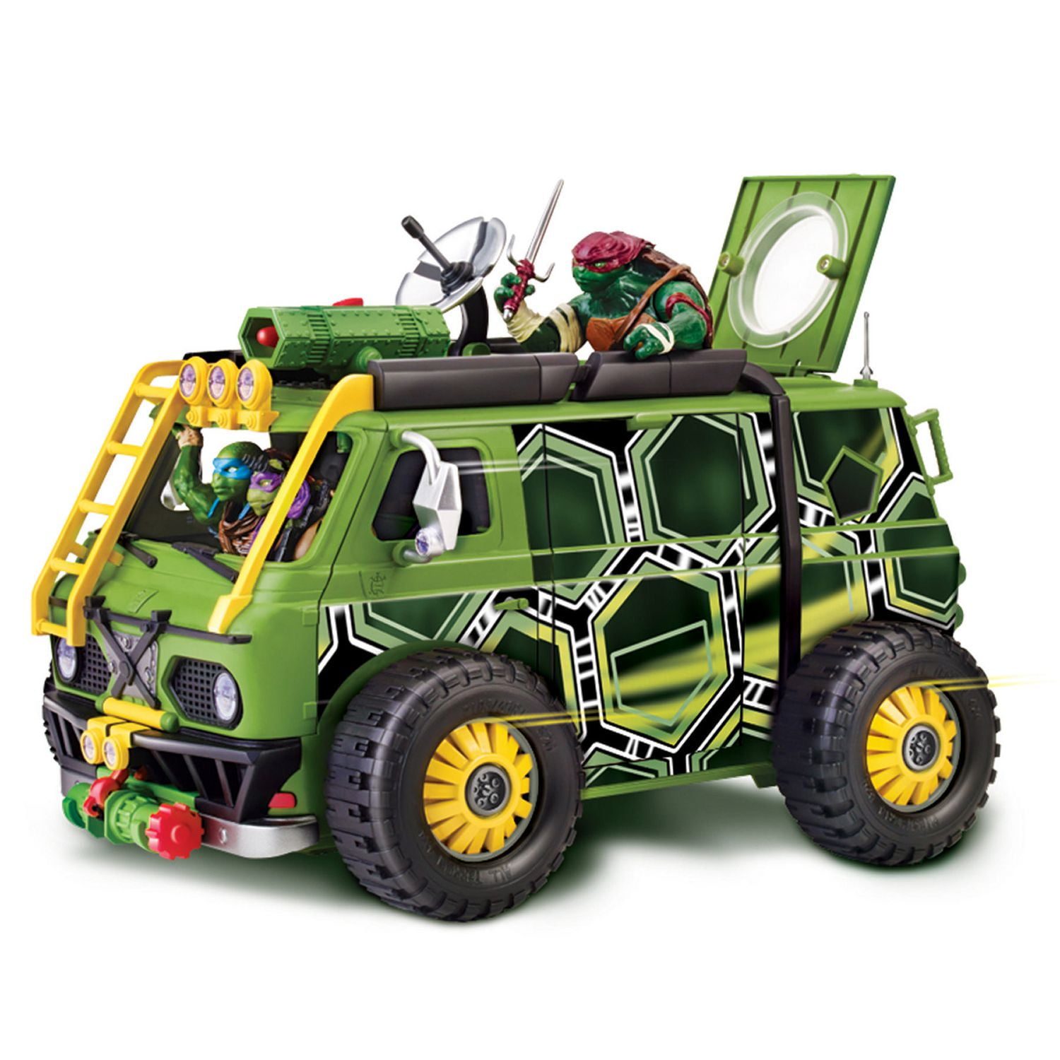 Teenage Mutant Ninja Turtles Movie Turtle Assault Van Walmart