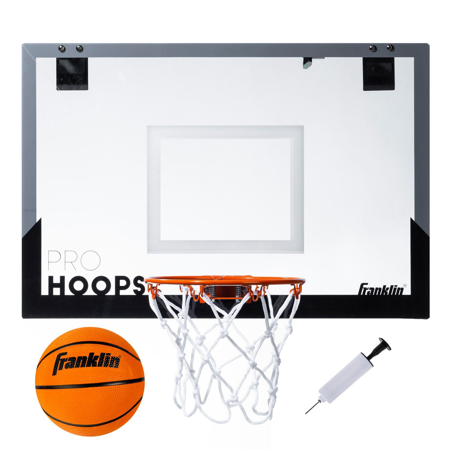 Franklin Sports Over The Door Panier de basket intérieur – Mini