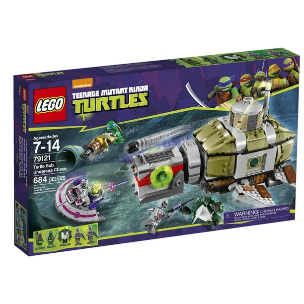 LEGO(MD) Ninja Turtles TM - La poursuite en sous-marin des tortues (79121)