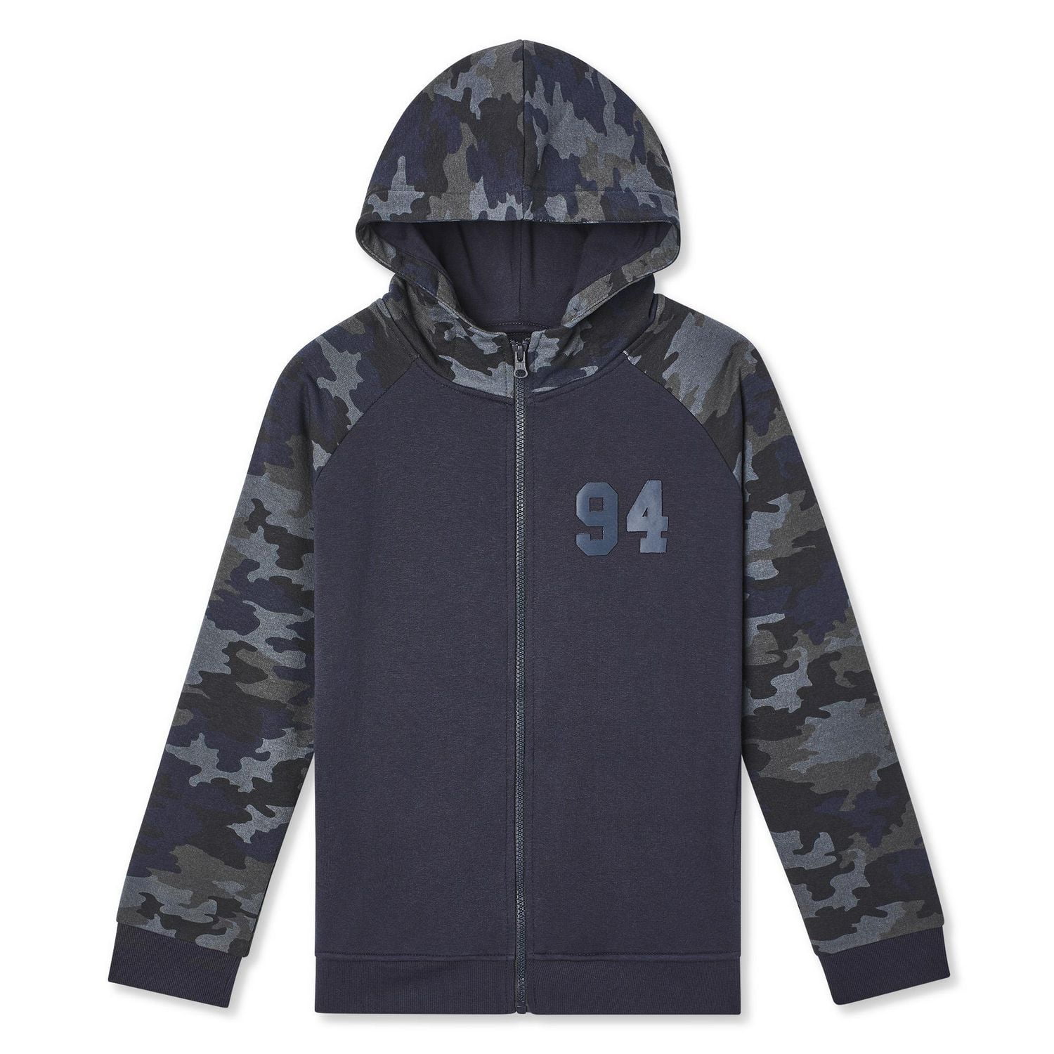 Haut à capuchon avec manches raglan George pour garçons