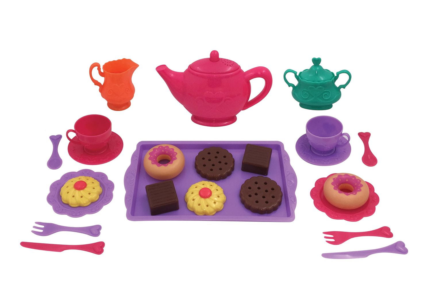 Kid connection tea party best sale set walmart