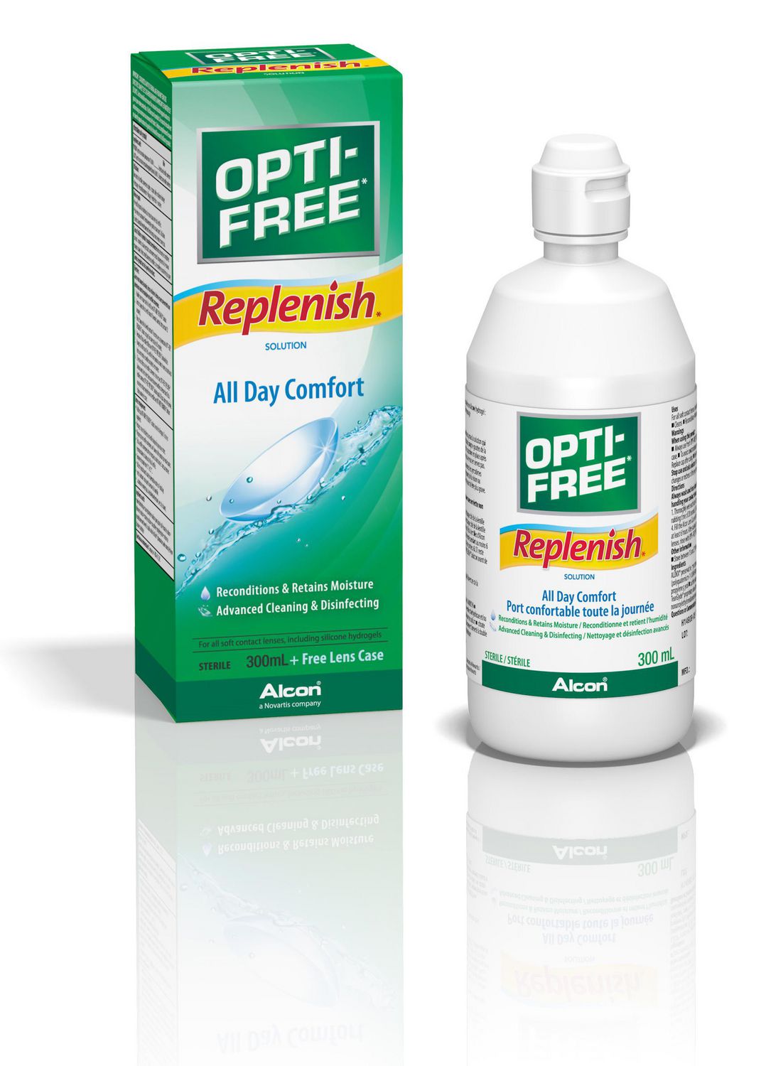 OPTI-FREE® Replenish, Multipurpose Contact Lens Solution
