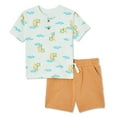 thumbnail image 1 of Ensemble 2 pièces avec haut henley George pour bébés garçons, 1 of 1