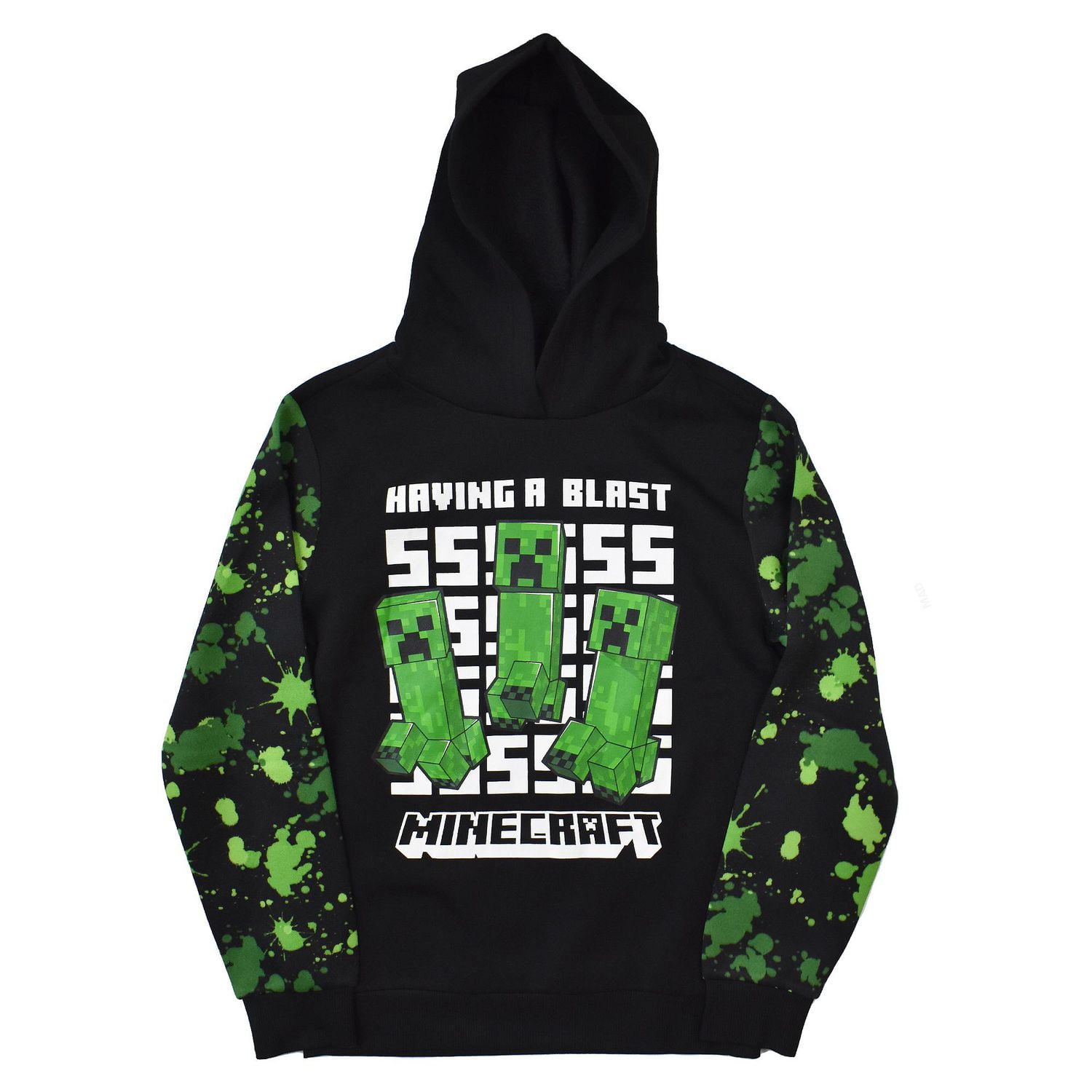 Minecraft creeper sale hoodie walmart