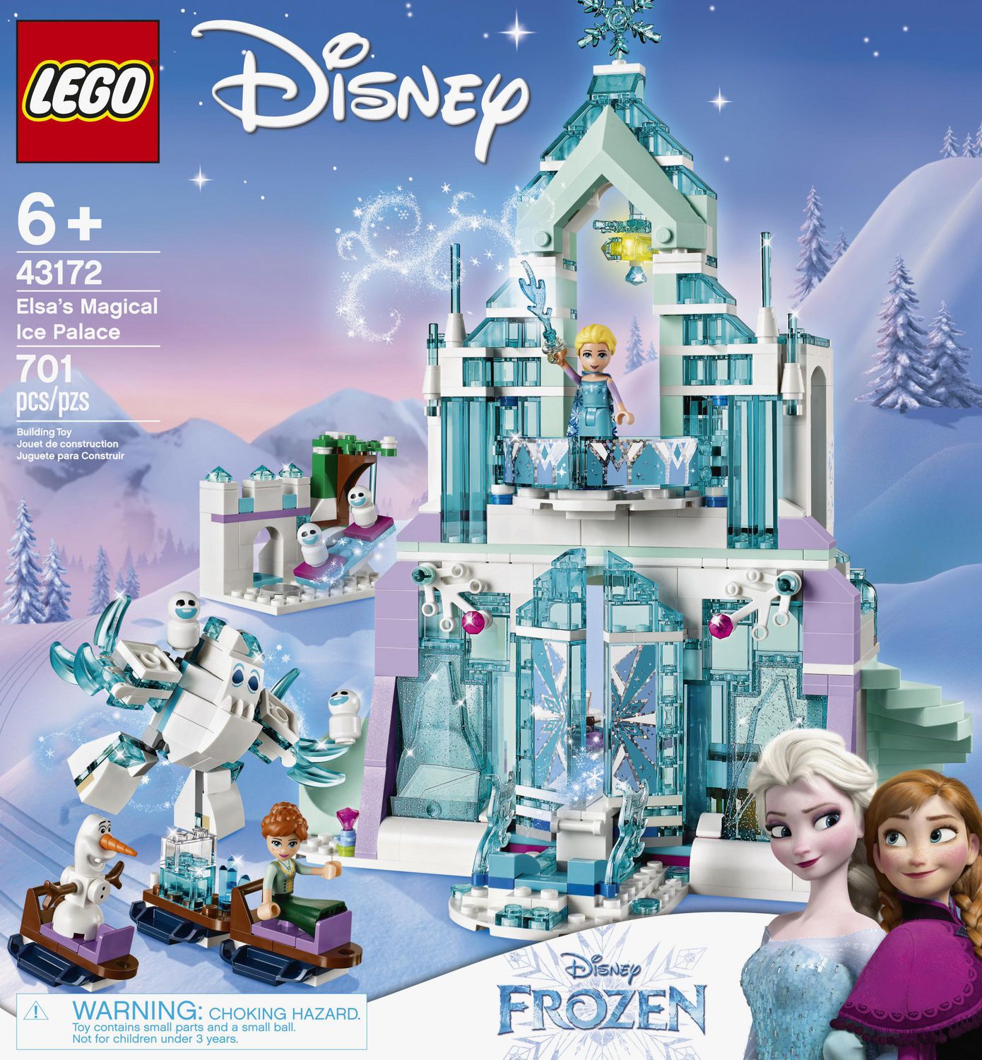 Le Palais de Glace Magique Le jeu Frozen La Reine des Neiges Diset - Jeux  classiques