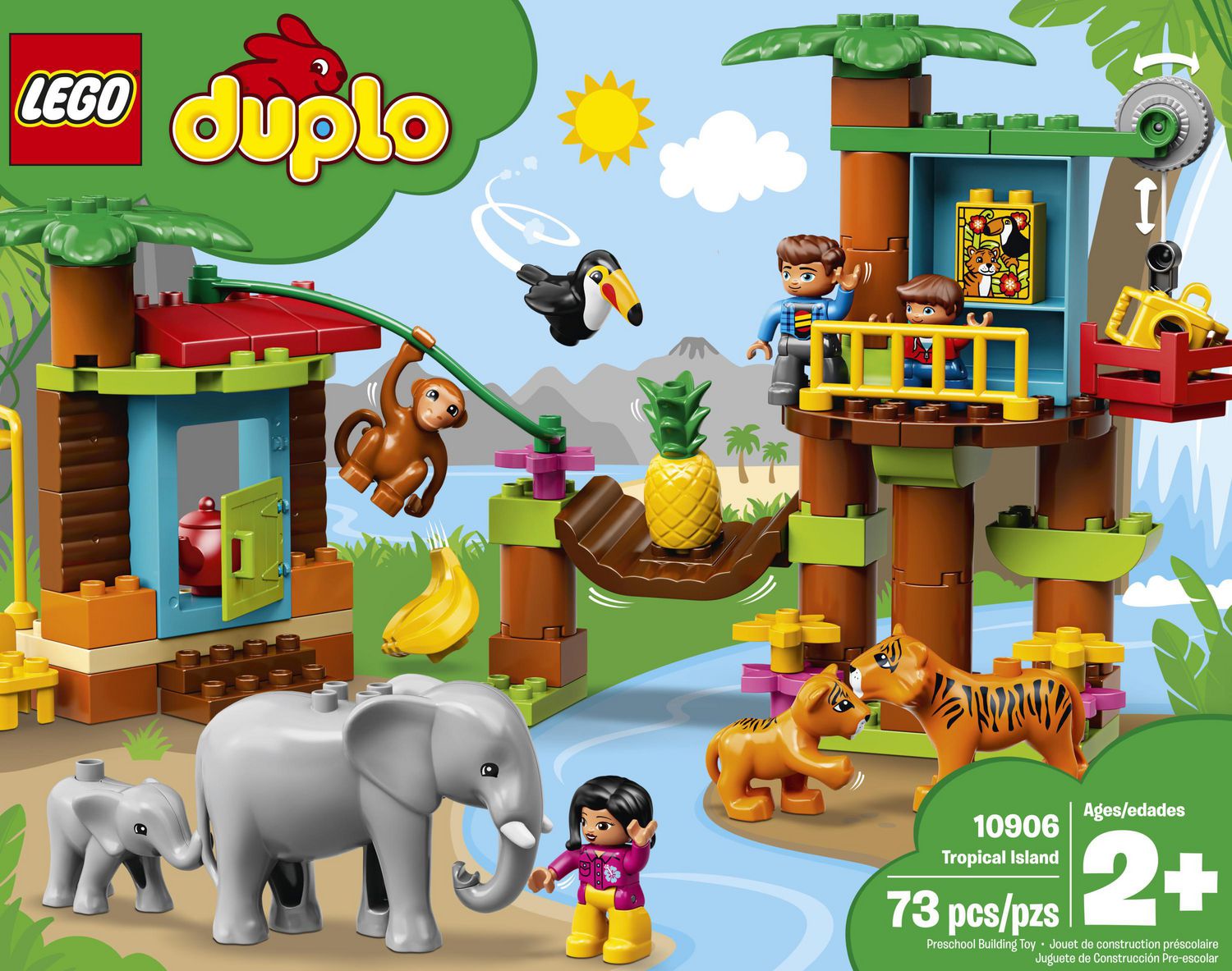 Musling Derbeville test Blikkenslager LEGO DUPLO Tropical Island 10906 Toy Building Kit | Walmart Canada