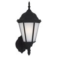 thumbnail image 1 of Aurora Maurice 1-Light Black Outdoor Wall Lantern, 1 of 1