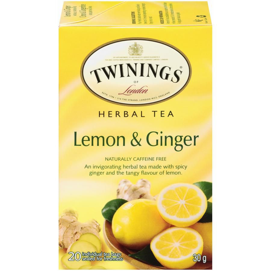 Twinings Lemon Ginger Herbal Tea Walmart Canada