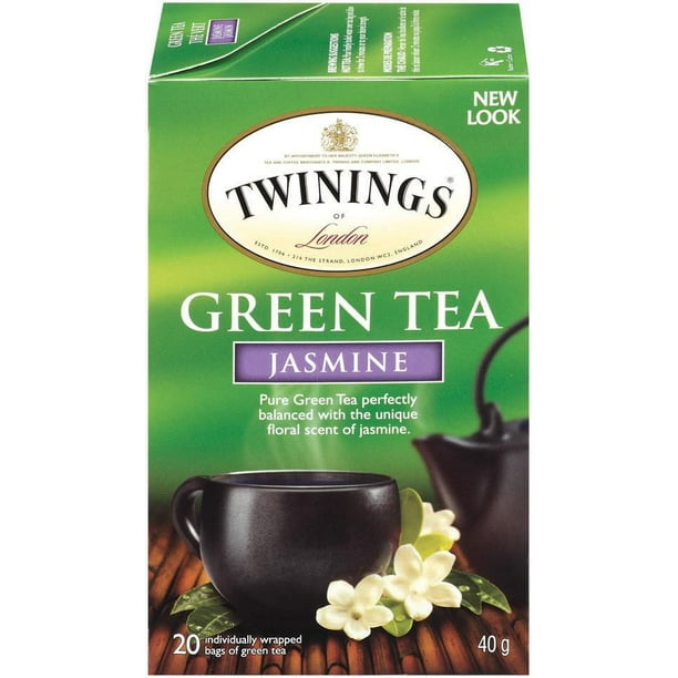 Twinings Thé Vert Jasmin 20 sachets de thé