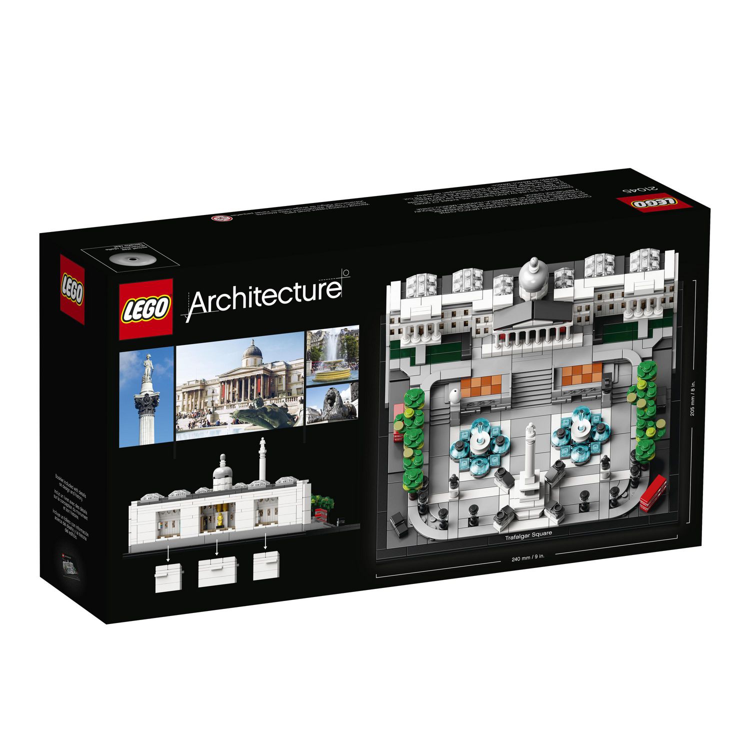 LEGO® Architecture 21045 Trafalgar Square Toy Building Kit (1197