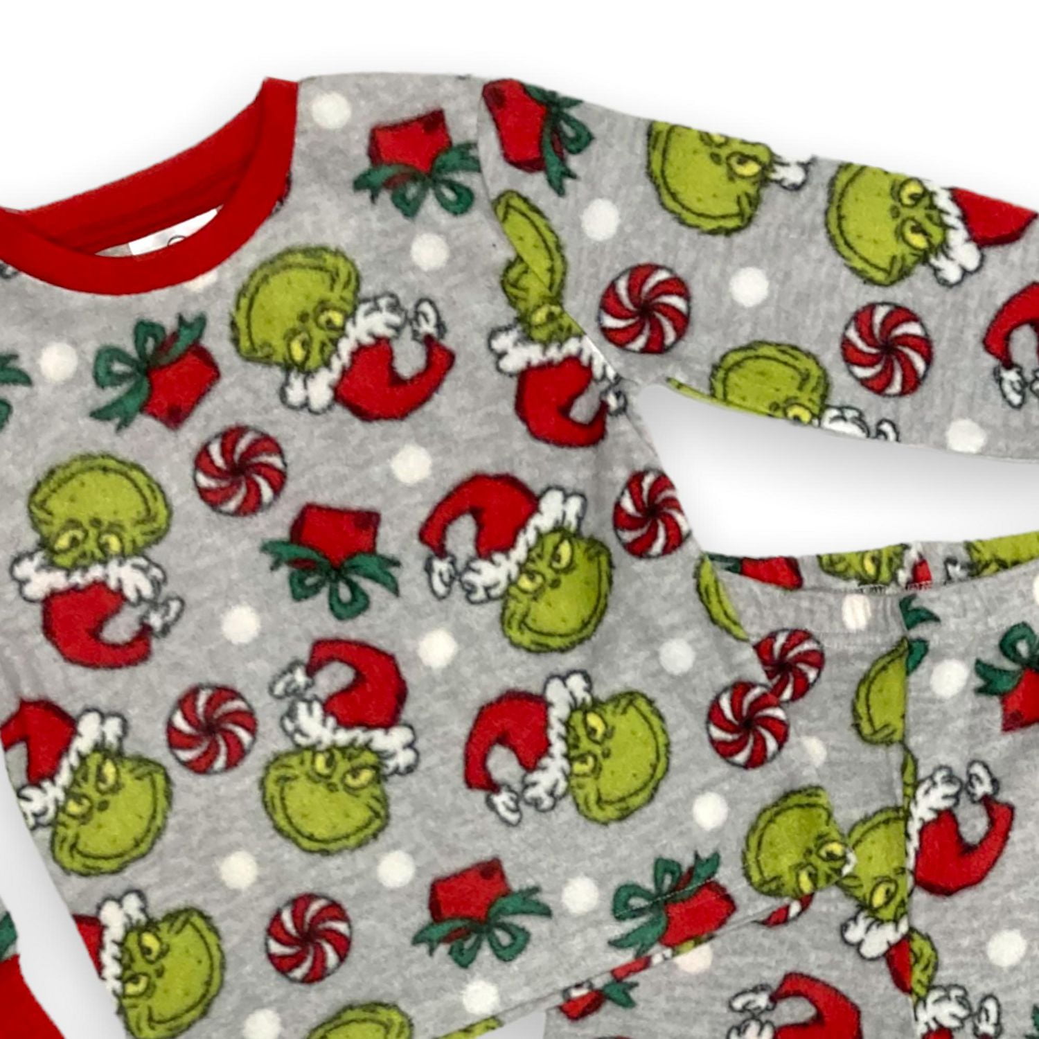The Grinch Toddler Girl's 2-piece Pajama Set