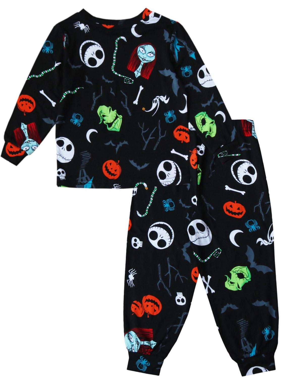 Pyjama 2 pièces - Adultes - Femmes Nightmare Before Christmas Tailles : 0-3M, 3-6M, 6-12M, 12-18M, 18-24M, 2T, 3T, 4T, 5T, S, M, L, XL, 1X, 2X, 3X, XS(4-5), S(6), M(7/8), L(10/12), S, M, L, XL